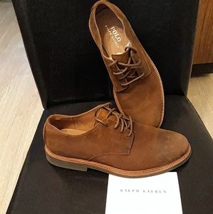 POLO RALPH LAUREN NUBUCK OXFORD SHOES